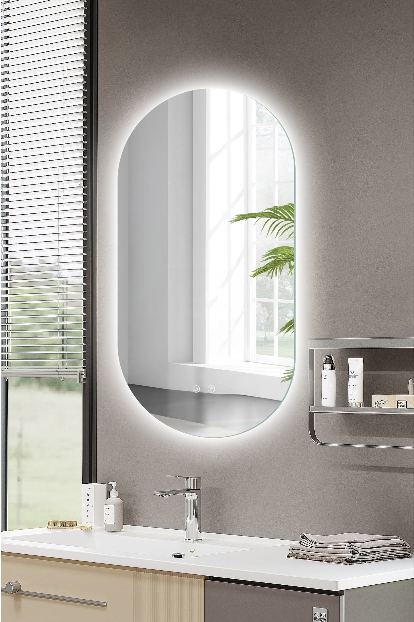 LED-spegel Selene