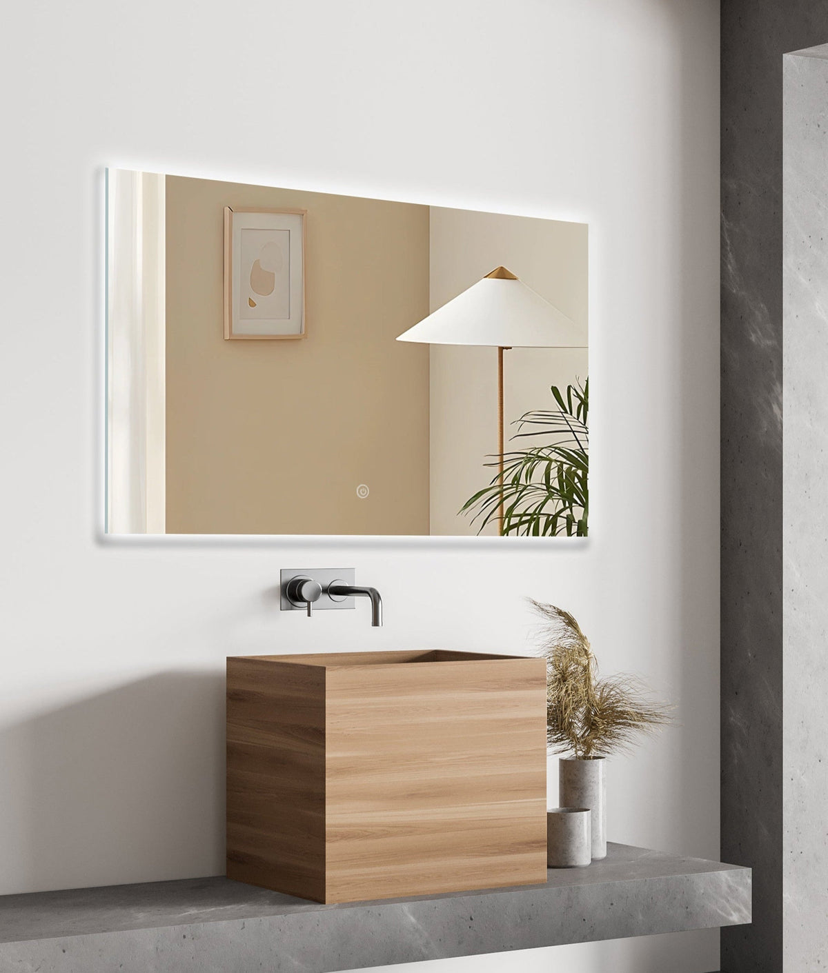 LED-spegel Delta