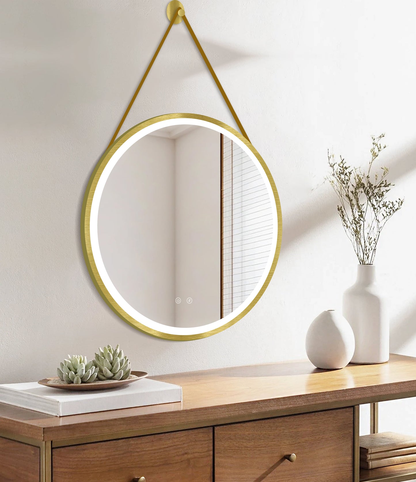 LED-spegel Olympus Gold