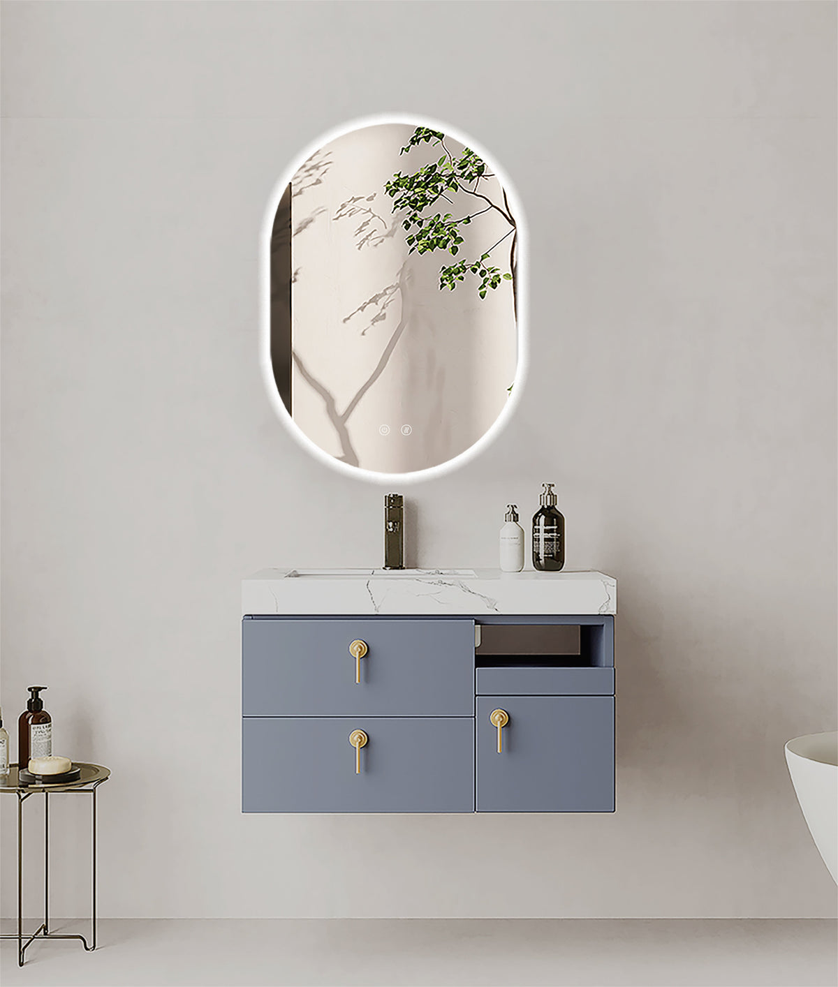 LED-spegel Selene