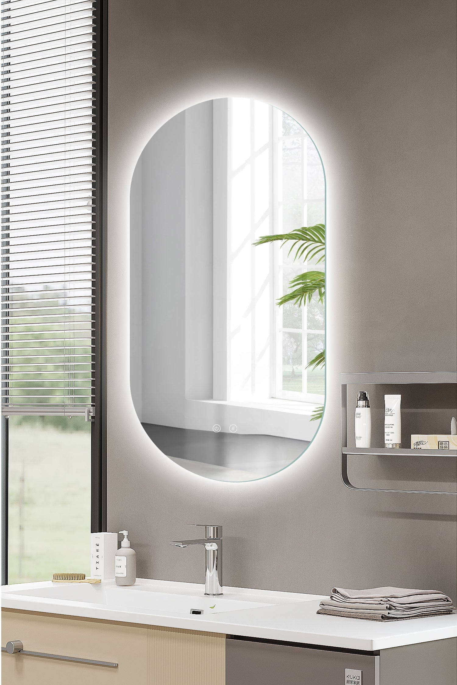 LED-spegel Selene
