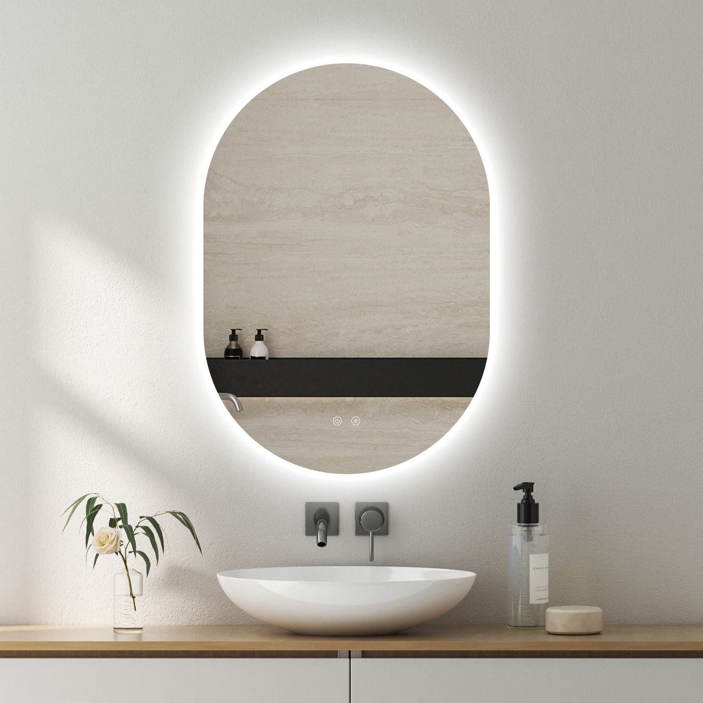 LED-spegel Selene