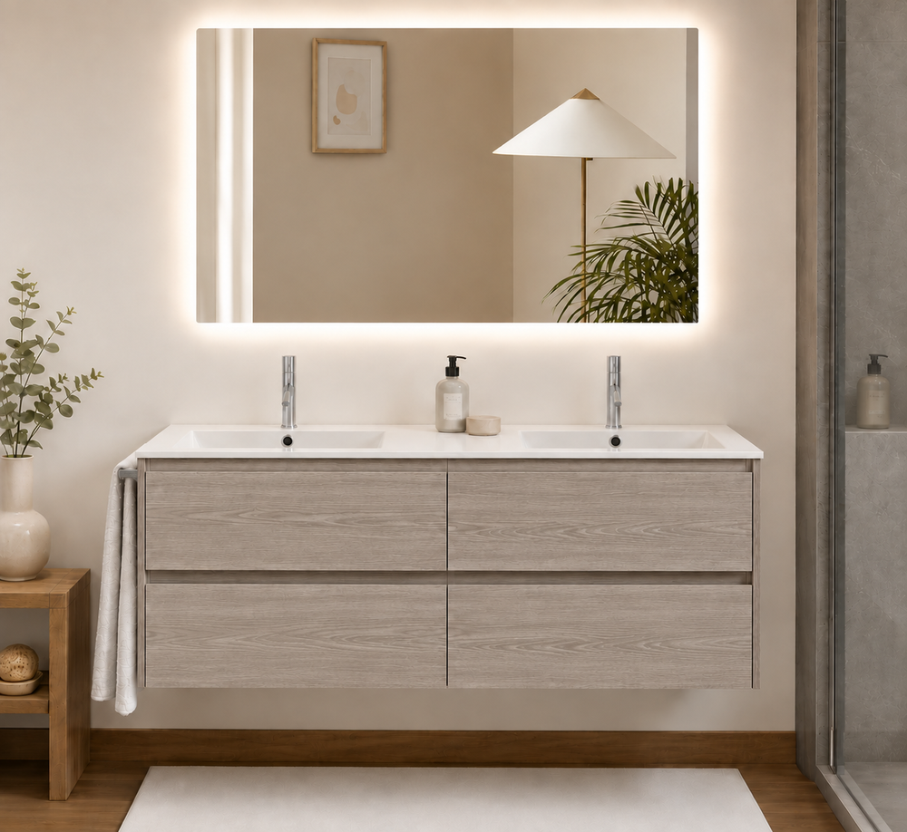 Badrumsmöbel IBIZA QUATTRO · Ek Smoky